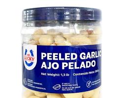 PEELED GARLIC JAR (AJO PELADO BOTE) MEX: 4CT 20LBS